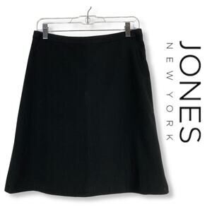 New With Tags Jones NY Black Skater Skirt Women’s Size 4